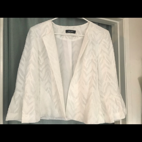 Nine West white blazer/jacket